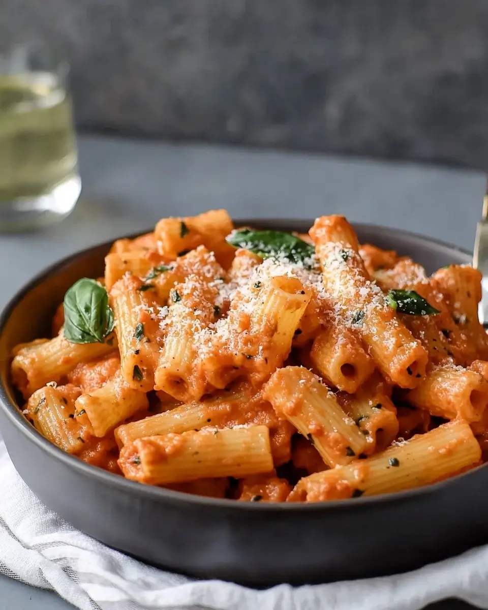 Creamy Tomato Basil Pasta brings delicious comfort!