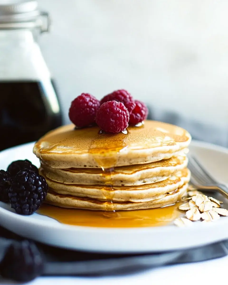 Fluffy Oat Flour Pancakes: A Light & Tasty Delight!