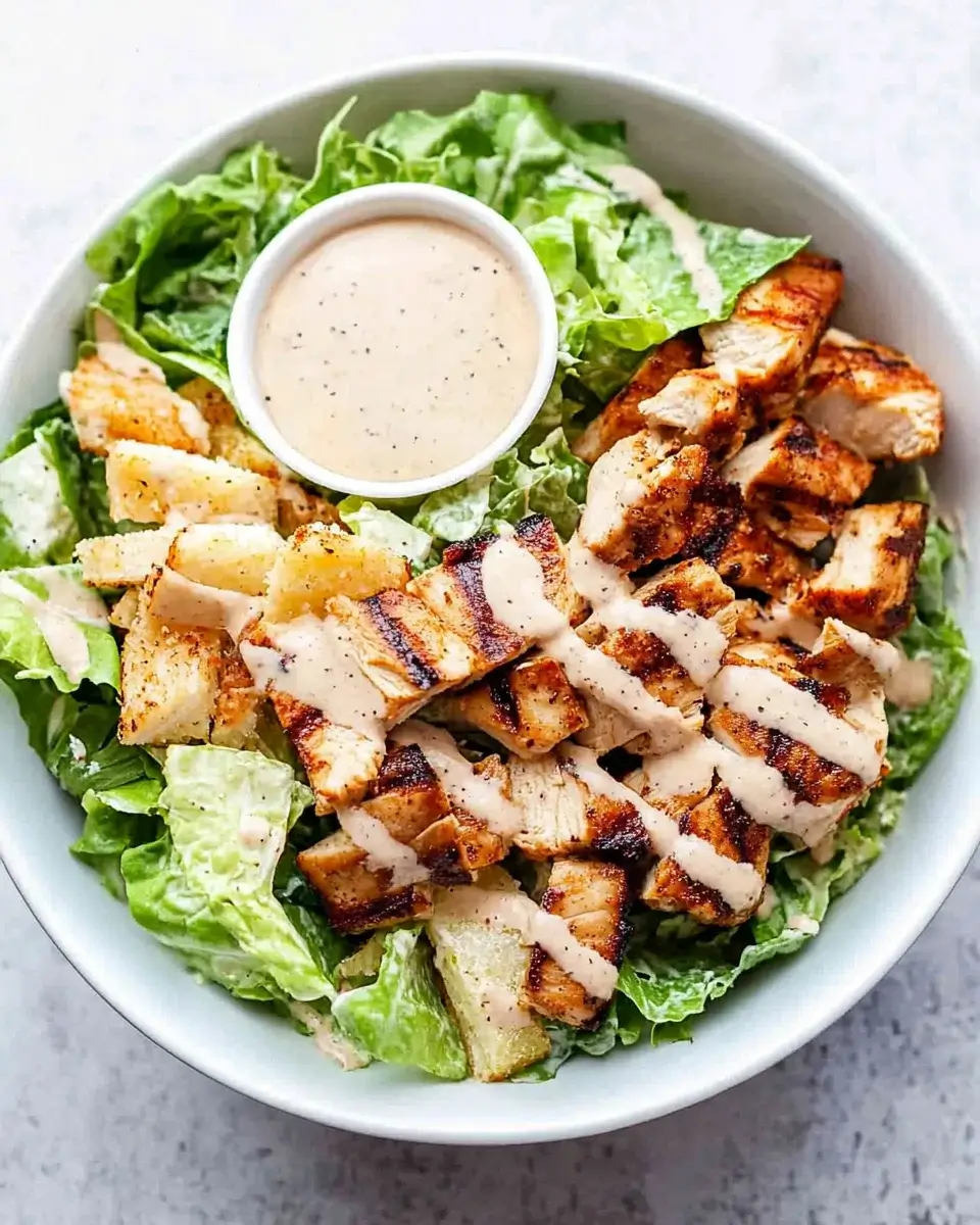 Grilled Chicken Caesar Salad: A Delightful Recipe to Try!