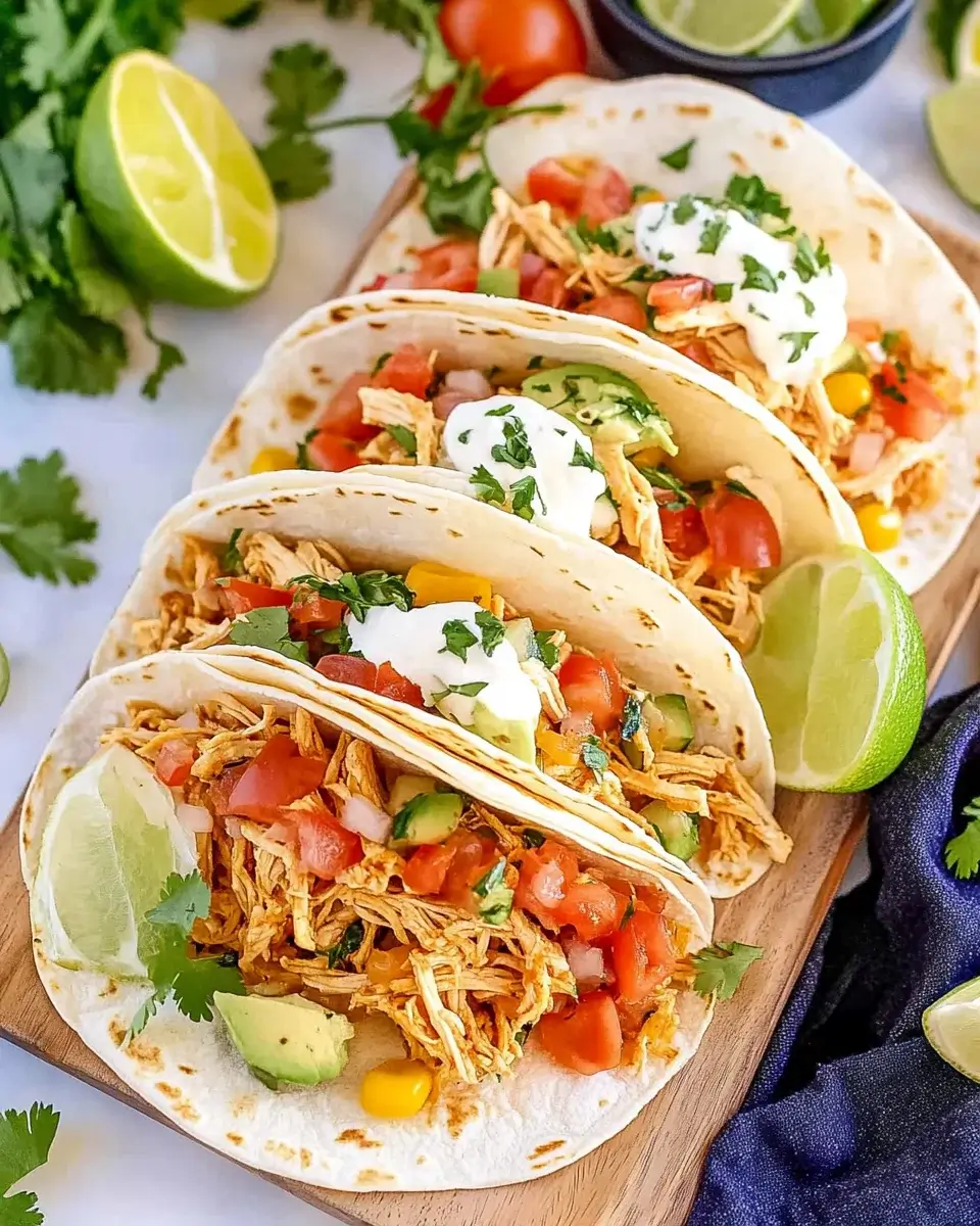 Easy Rotisserie Chicken Tacos: Quick and Delicious Recipe!