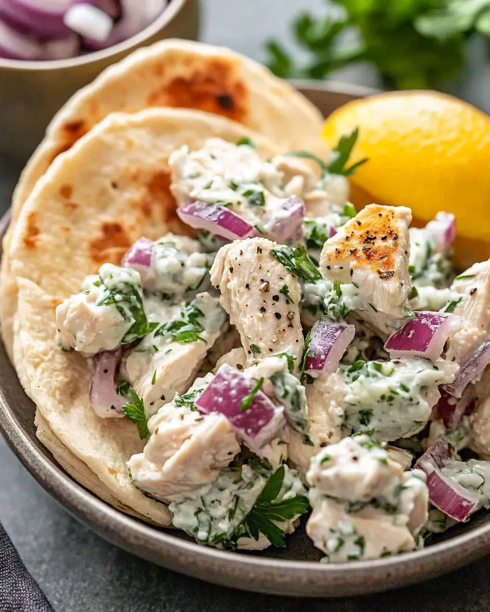 Tzatziki Chicken Salad: A Refreshing Twist on Your Lunch!