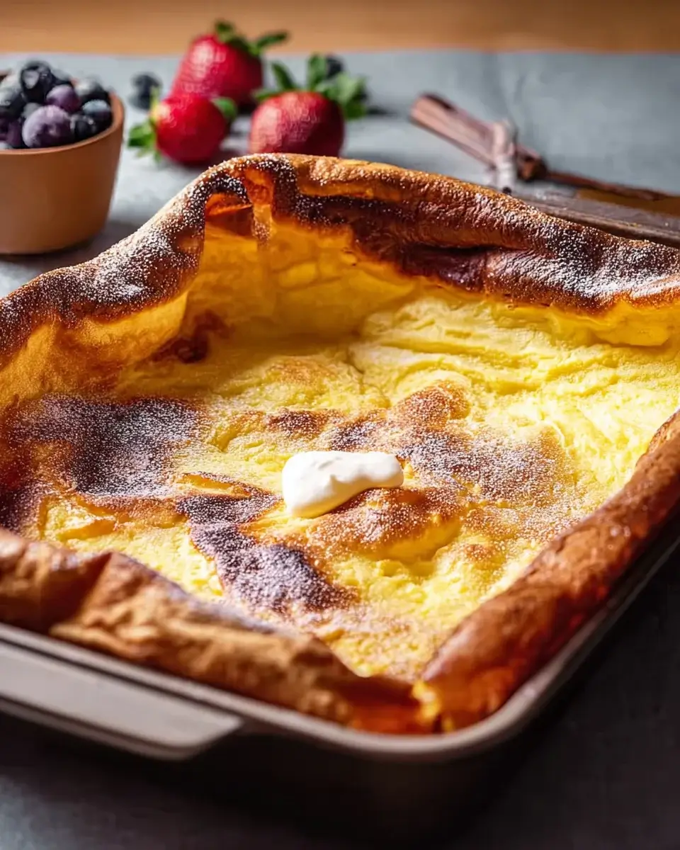 Fluffy Baked German Pancake: A Simple Delight Recipe