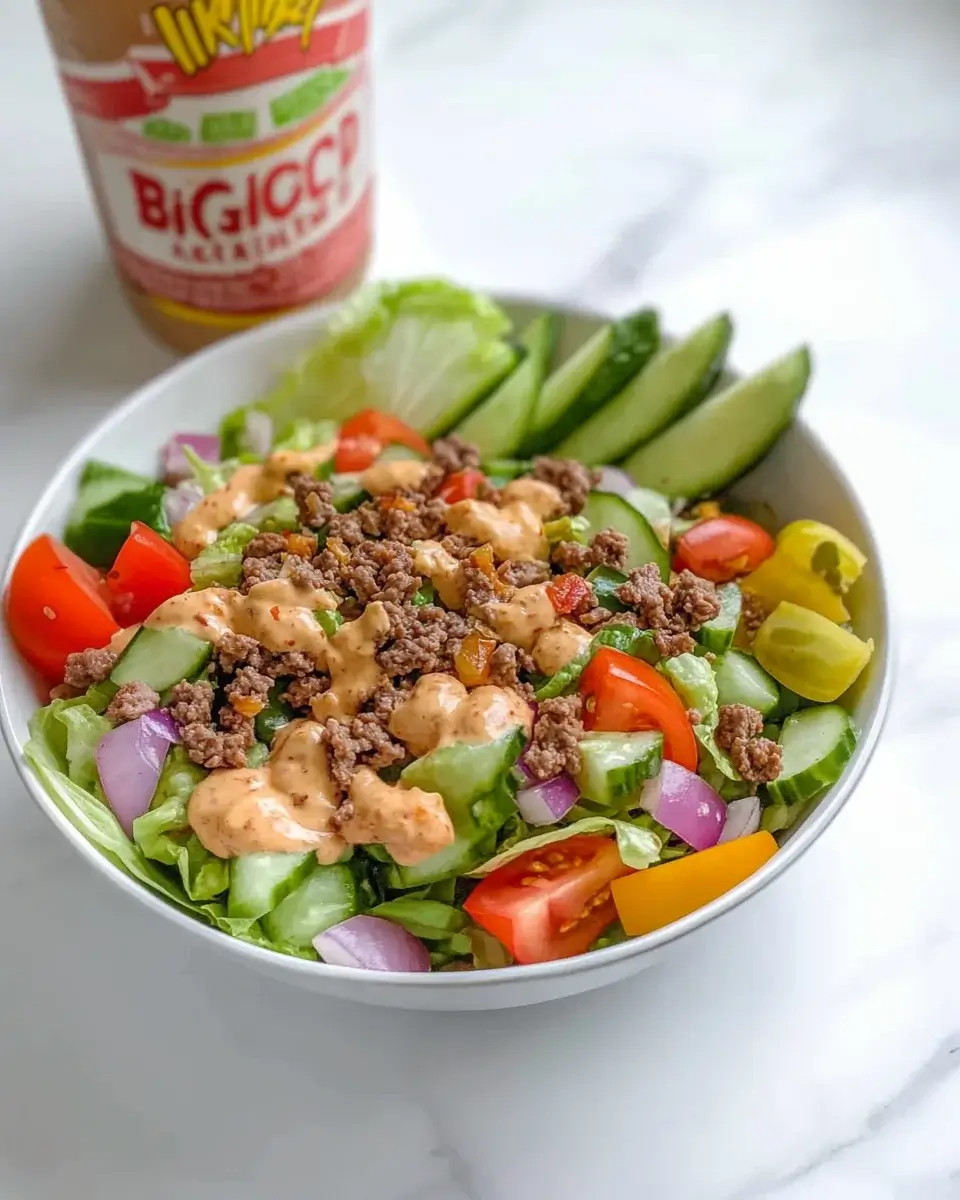 Big Mac Salad: Enjoy a Healthy Twist on a Classic!