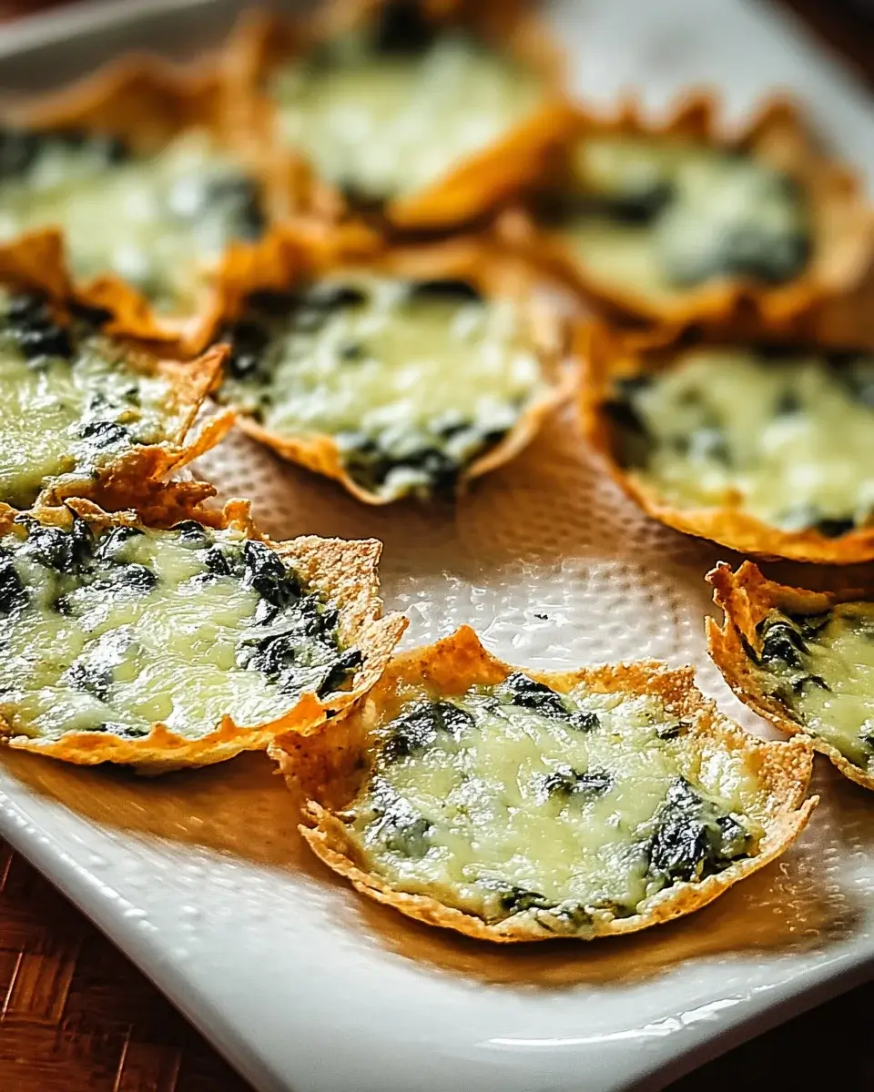 Cheesy Spinach Dip with Crispy Tortilla Chips is Irresistible!