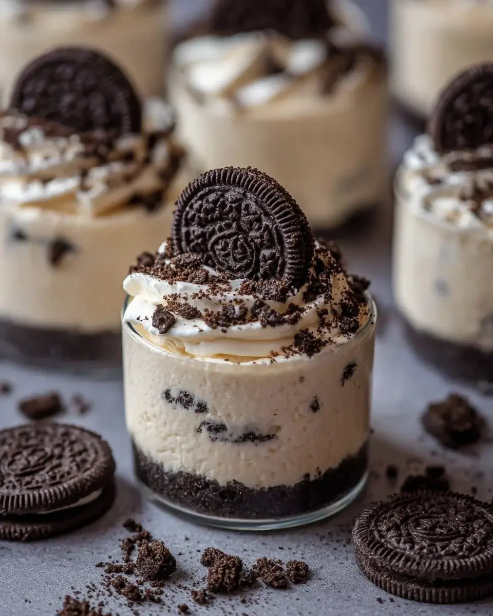 Cookies and Cream Cheesecake Cups: A Sweet Delight!