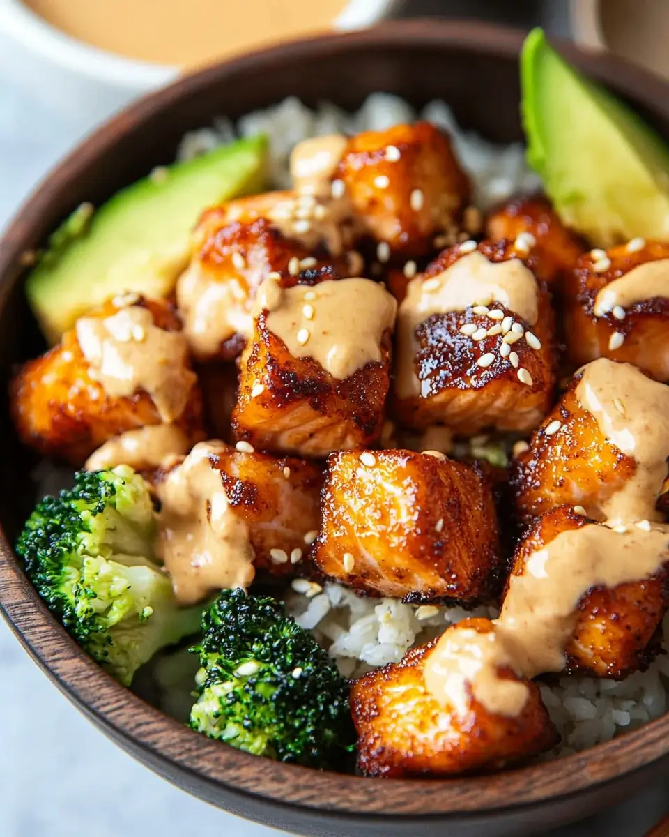 Crispy Bang Bang Salmon Bites are a must-try recipe!
