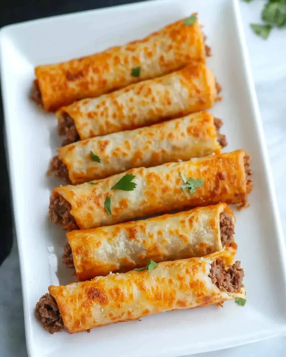 Crispy Keto Beef Taquitos: A Simple, Delicious Recipe!