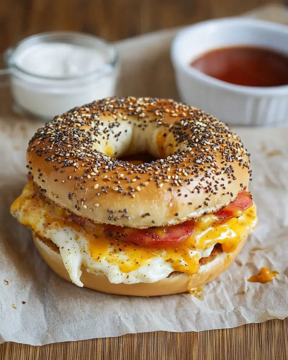 Everything Bagel Breakfast Sandwich: A Must-Try Recipe!
