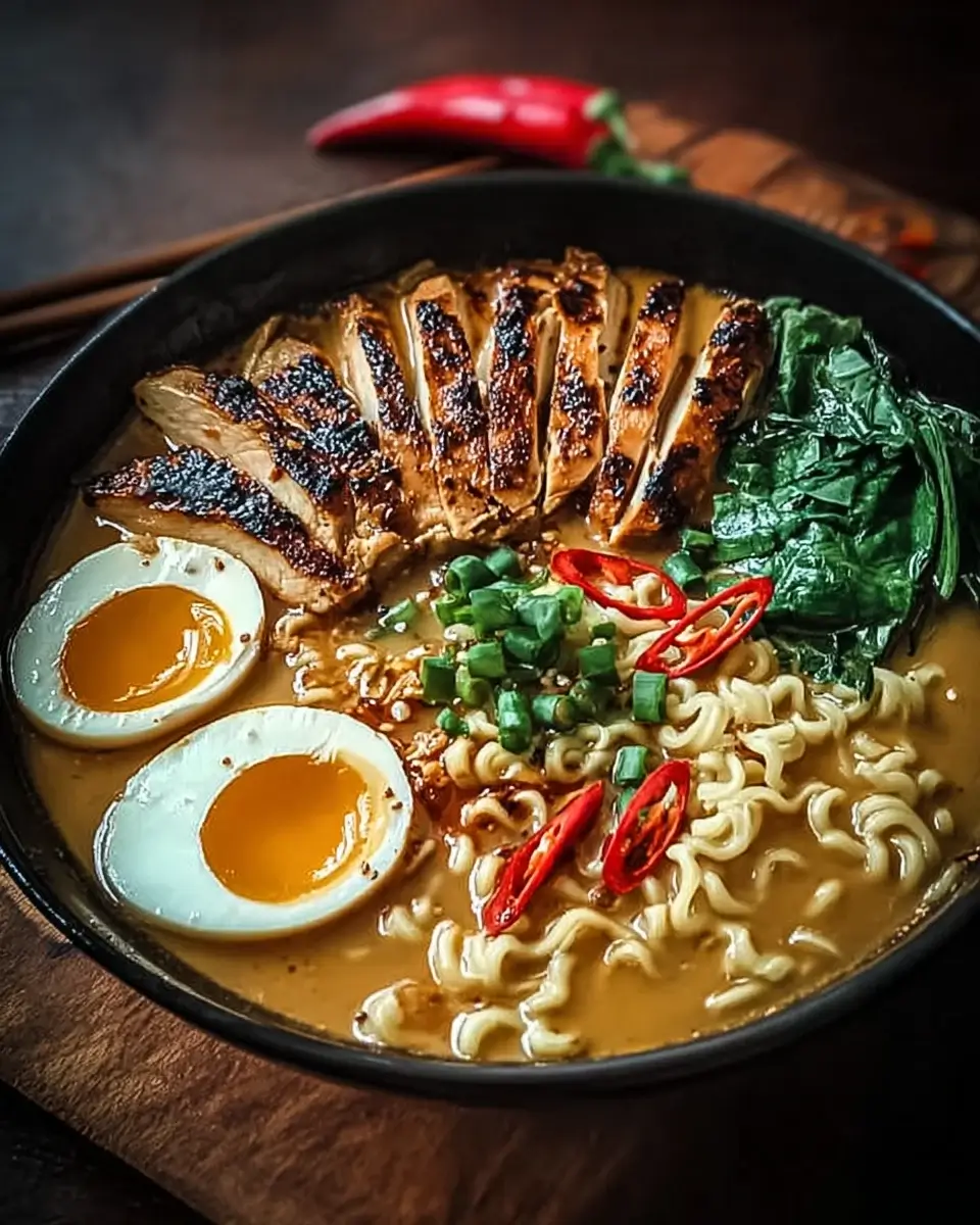 Fiery Chicken Ramen: Discover the Ultimate Spicy Recipe!