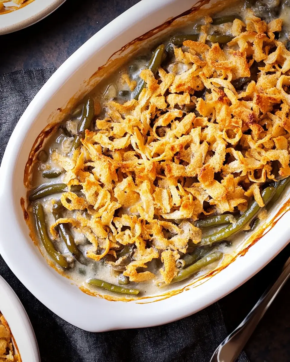 Cheesy Green Bean Casserole: A Must-Try Comfort Dish!