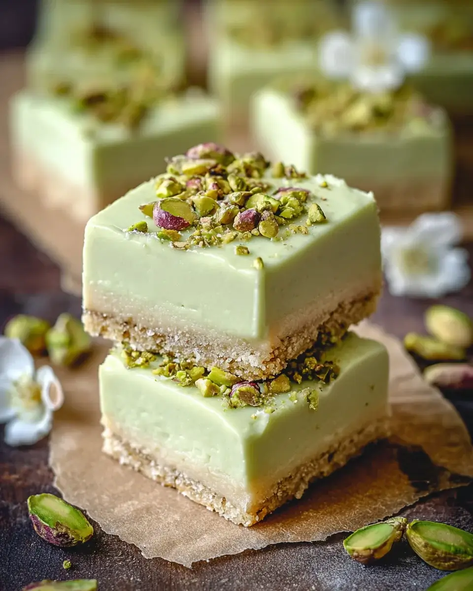 Pistachio Cream Bars: A Delightful Dessert Recipe!
