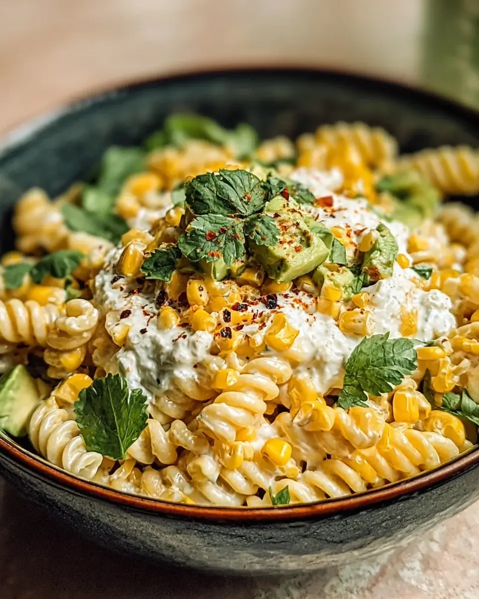 Creamy Street Corn Pasta Salad: A Flavorful Delight!