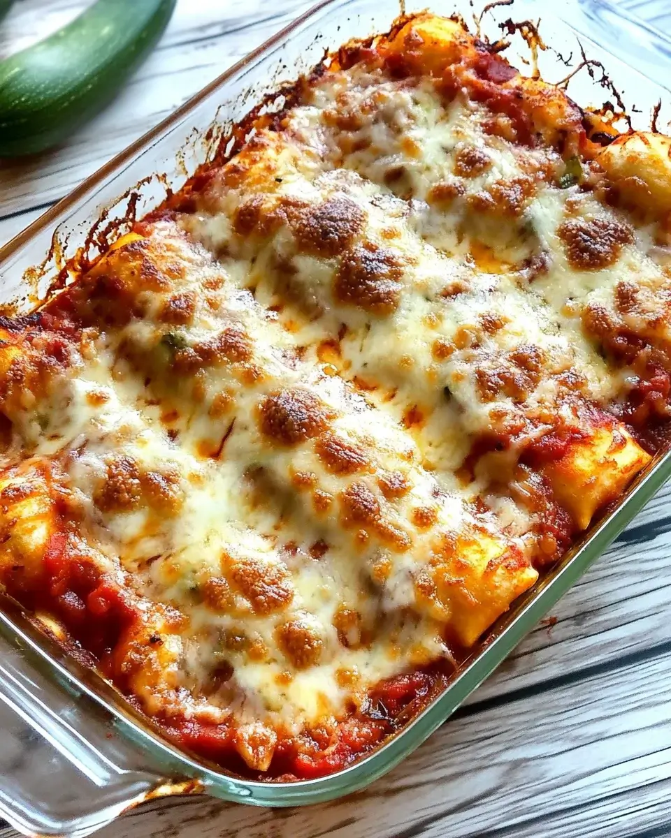 Zucchini Pizza Casserole: Easy Recipe for Dinner Bliss