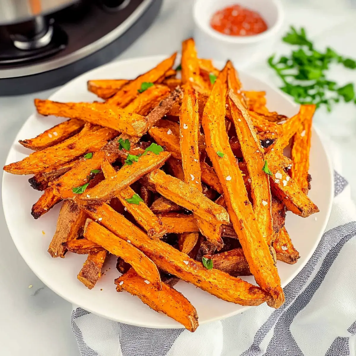 Crispy Air Fryer Sweet Potato Fries for a Guilt-Free Snack