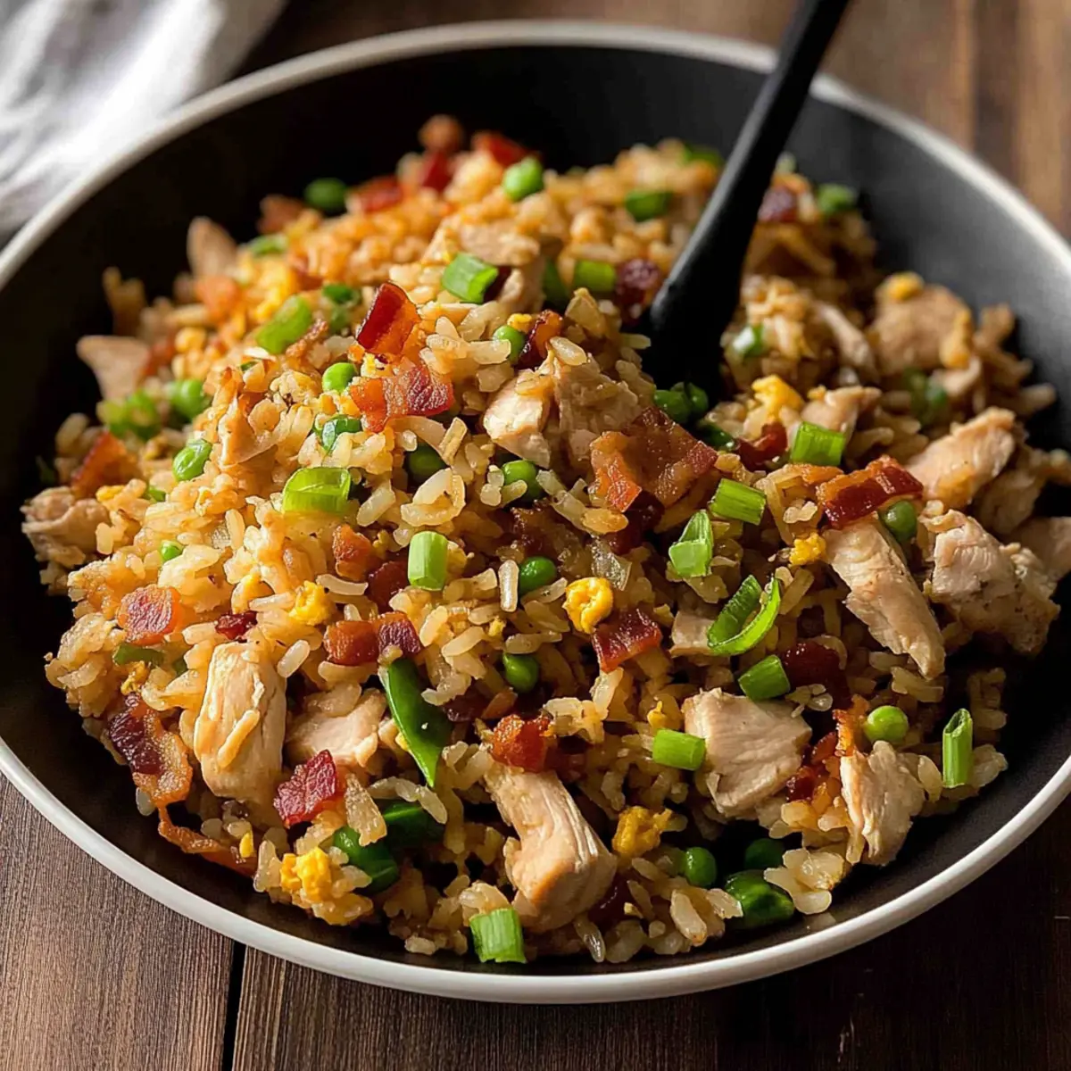 Savory Chicken Fried Rice in Just 20 Minutes Flat