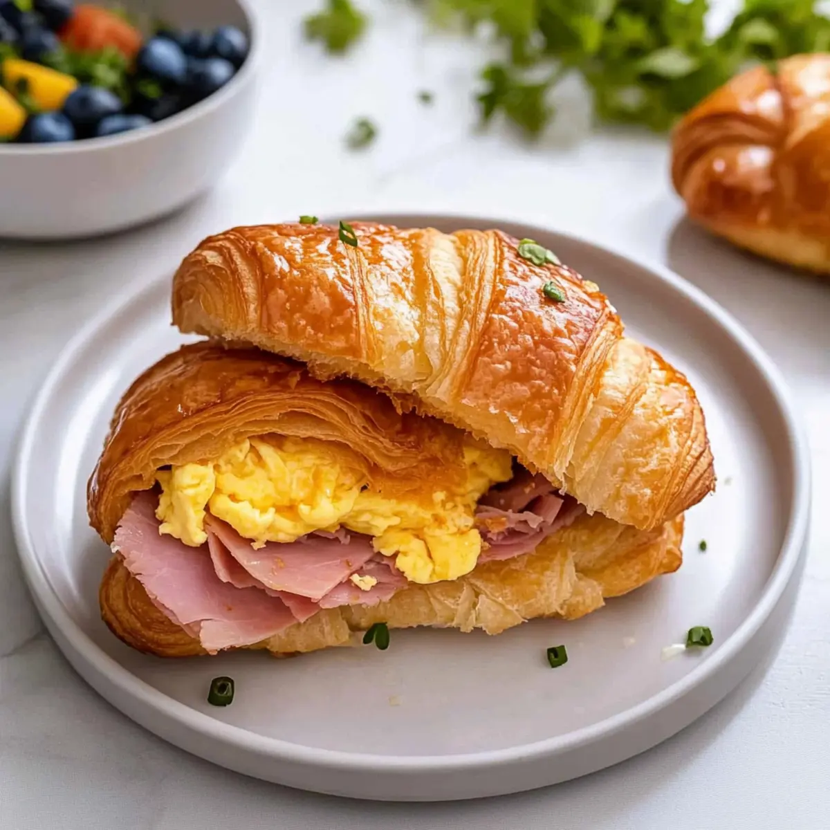 Irresistible Croissant Breakfast Sandwiches for Weekend Bliss