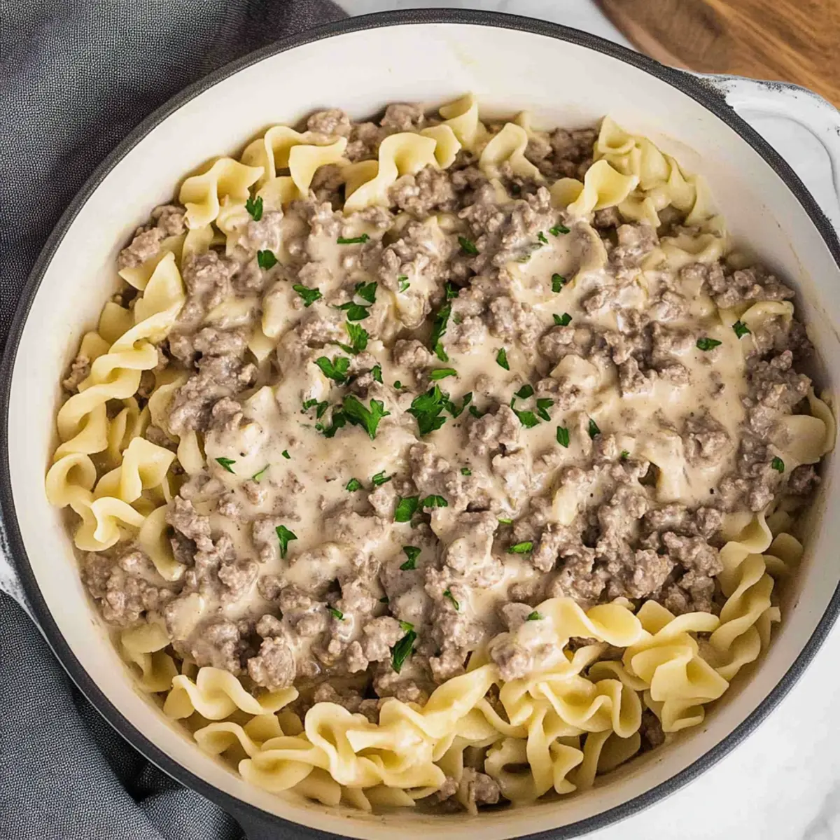 Creamy Hamburger Stroganoff That’s Dinner in 30 Minutes