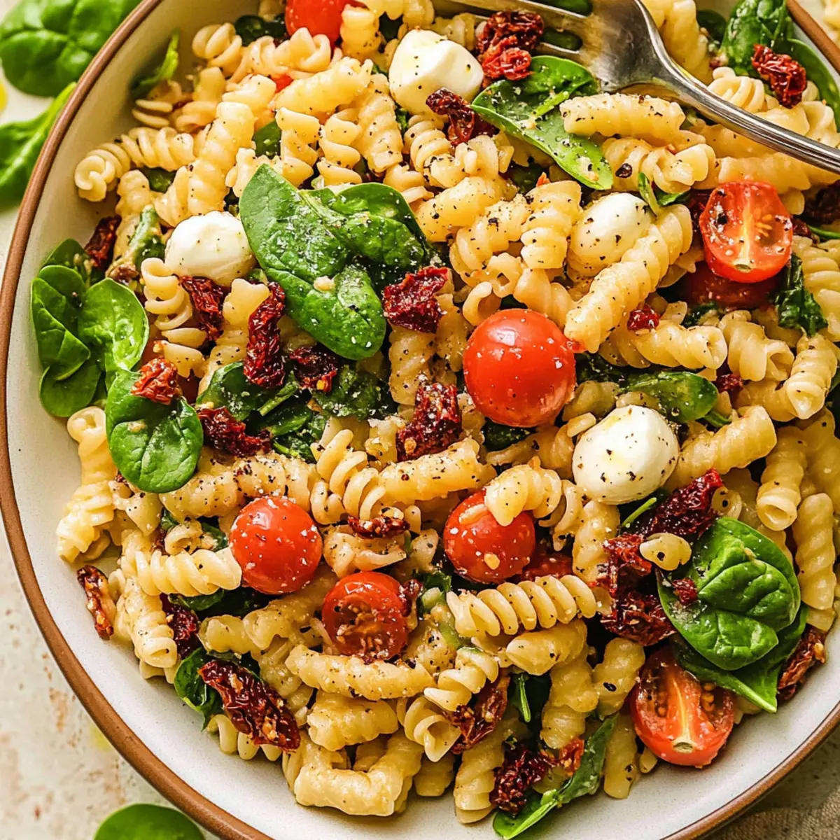 Sun-Dried Tomato Pasta Salad