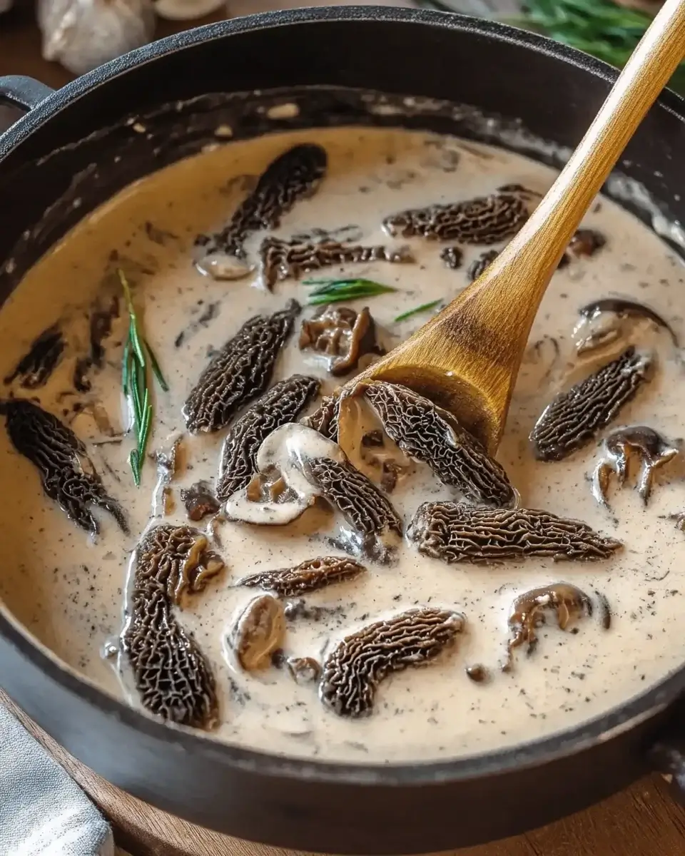 Savory Morel Bourbon Cream Sauce: Elevate Your Dishes!