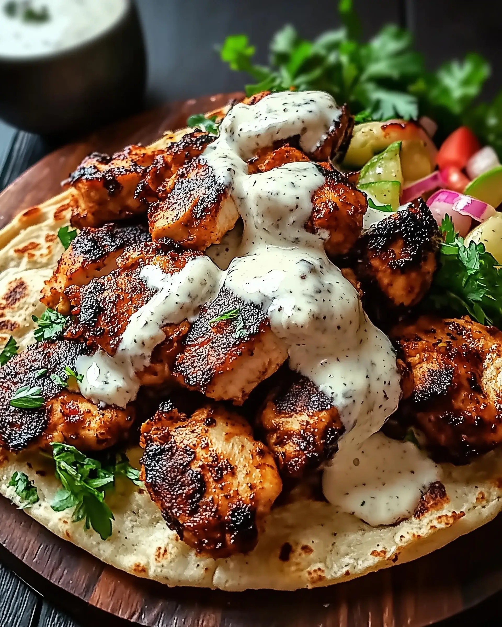 Chicken Shawarma with Garlic Sauce: A Flavorful Delight