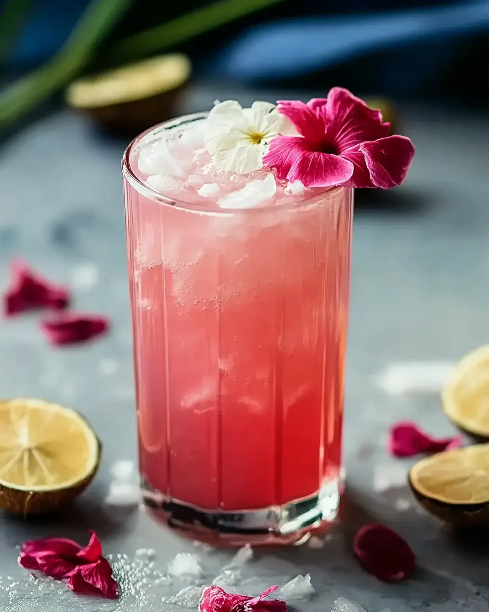 Coconut Hibiscus Breeze: Refresh Your Summer Drinks Today!