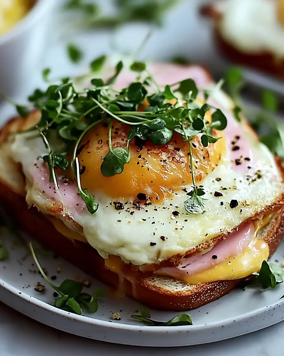 Croque Madame with a Twist: A Delicious Gourmet Recipe!