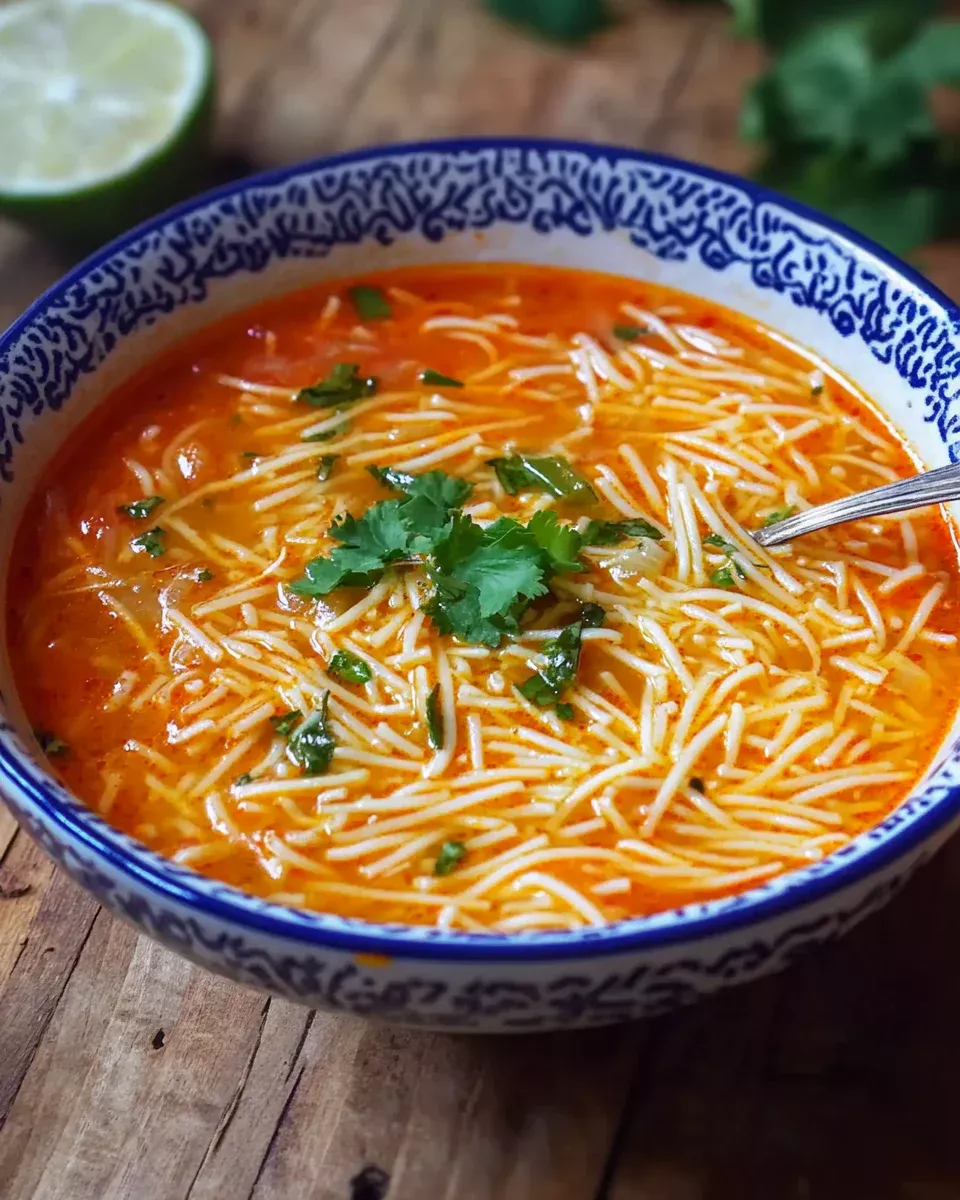 Mexican Fideo Soup: Discover a Flavorful 30-Minute Recipe!