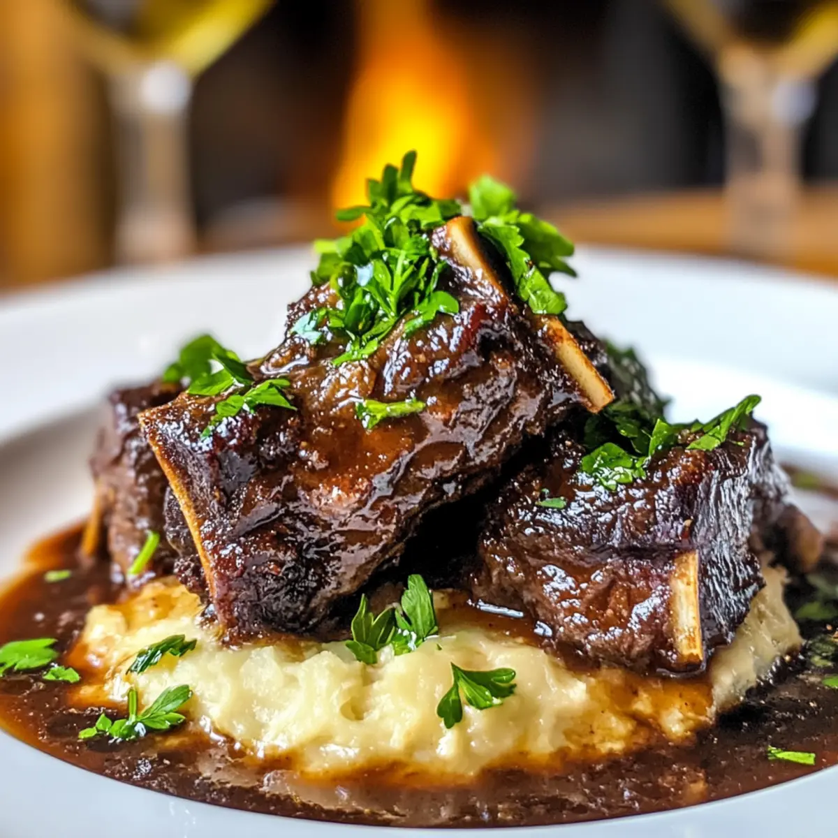 Red Wine Braised Beef Short Ribs: A Luxurious Comfort Feast