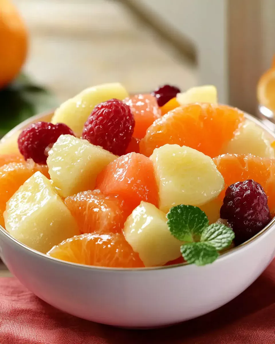 Citrus Bliss Fruit Salad: Refresh Your Summer Meals!