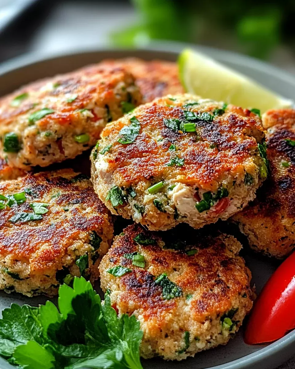 Mediterranean Chicken Patties: Discover This Simple Recipe!