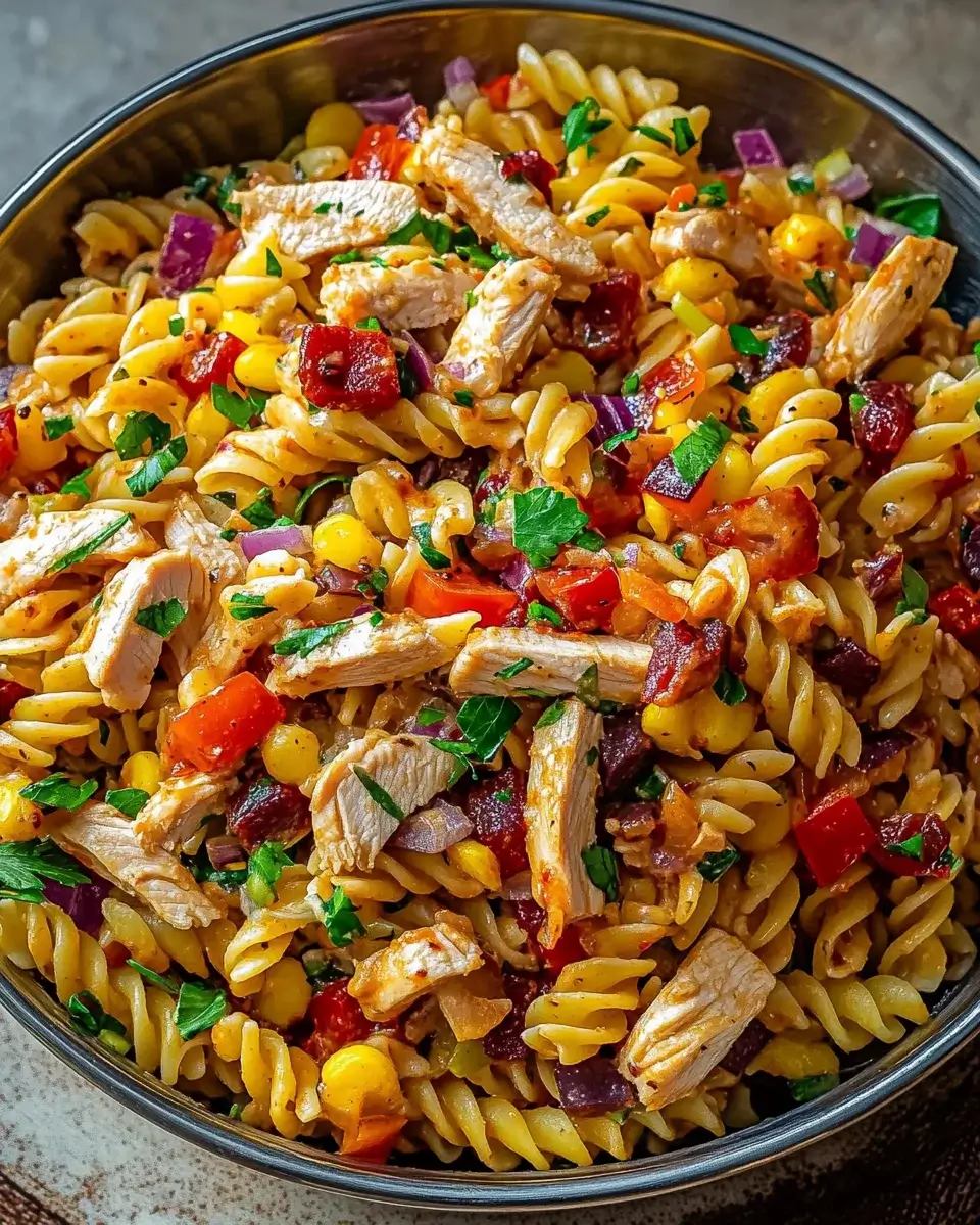 BBQ Chicken Pasta Salad: A Must-Try Recipe Today!