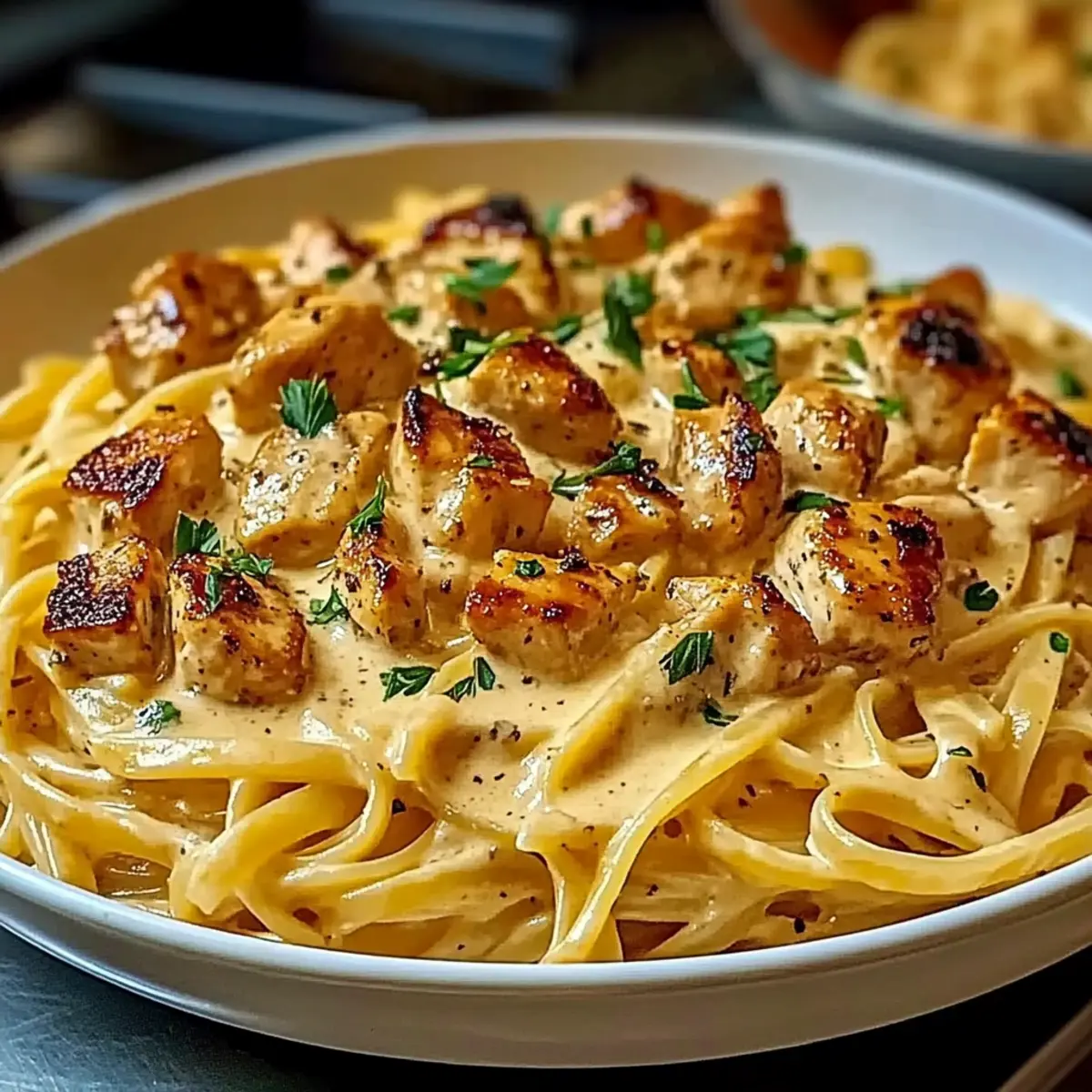 Cowboy Butter Chicken Linguine: A Creamy Dinner Delight