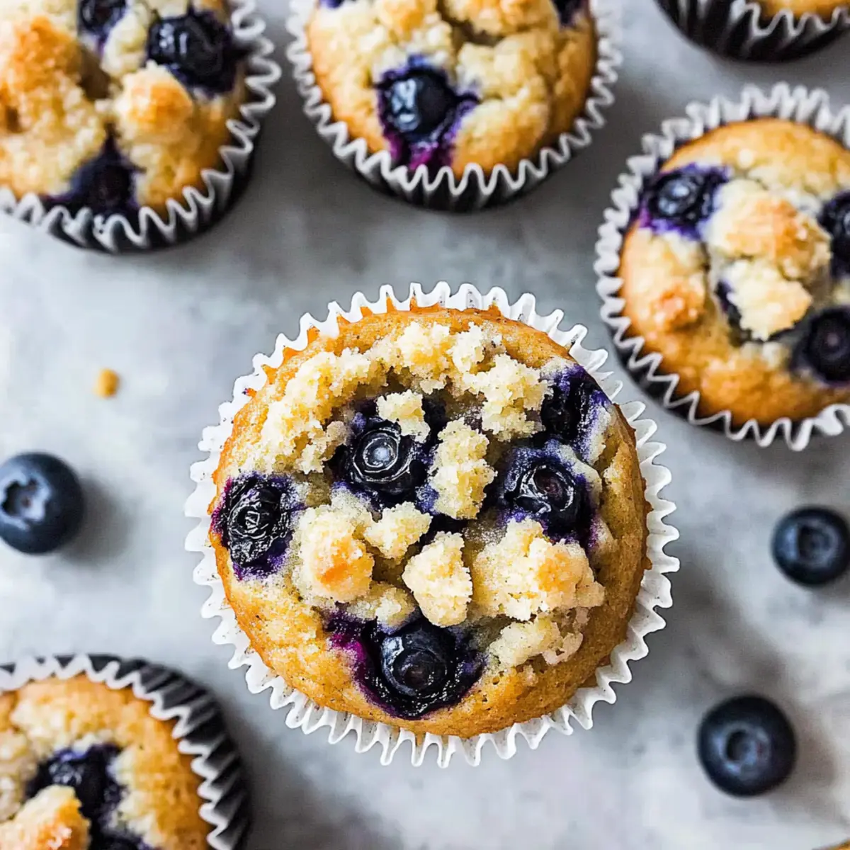 Fluffy Greek Yogurt Blueberry Muffins for a Healthy Start