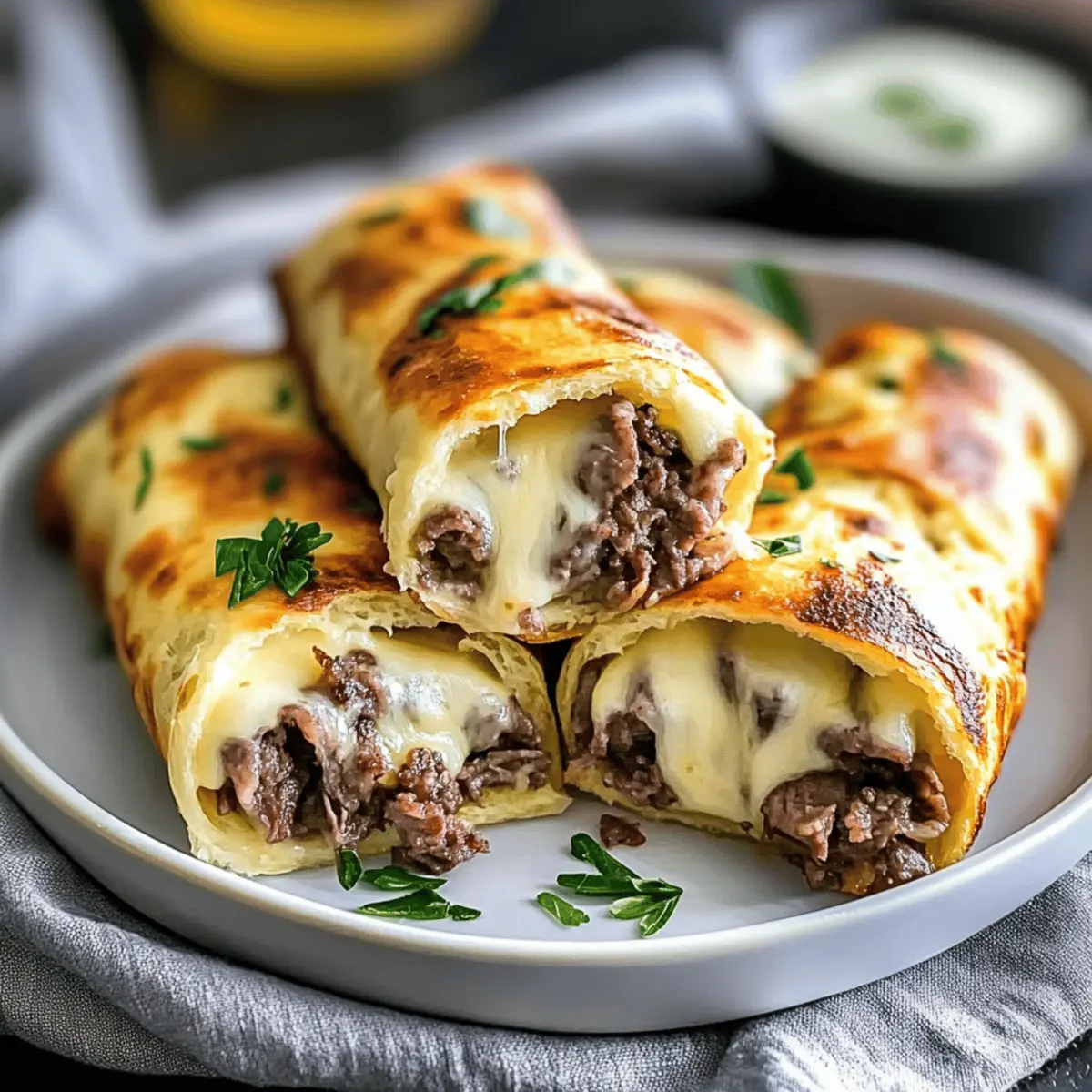Irresistible Keto Philly Cheesesteak Rolls for Easy Comfort Cooking