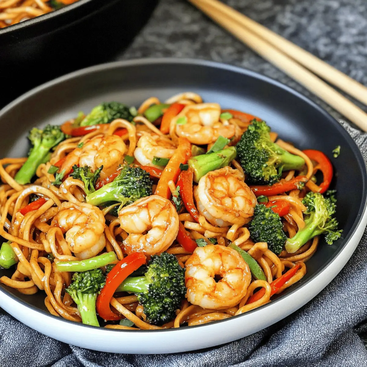 Healthy Shrimp Stir Fry With Noodles: Ready in 30 Minutes