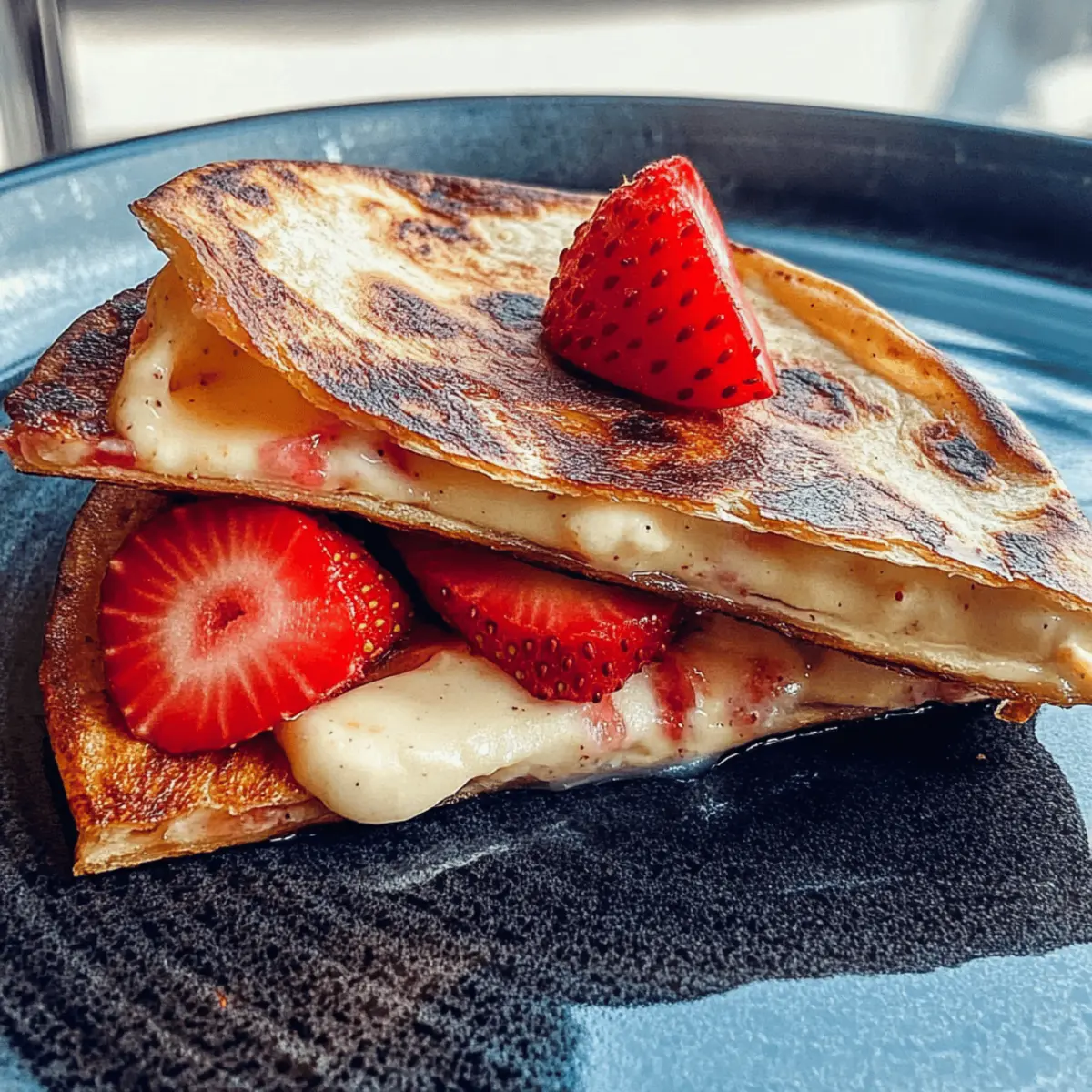 Decadent Strawberry Cheesecake Quesadilla Recipe You’ll Love