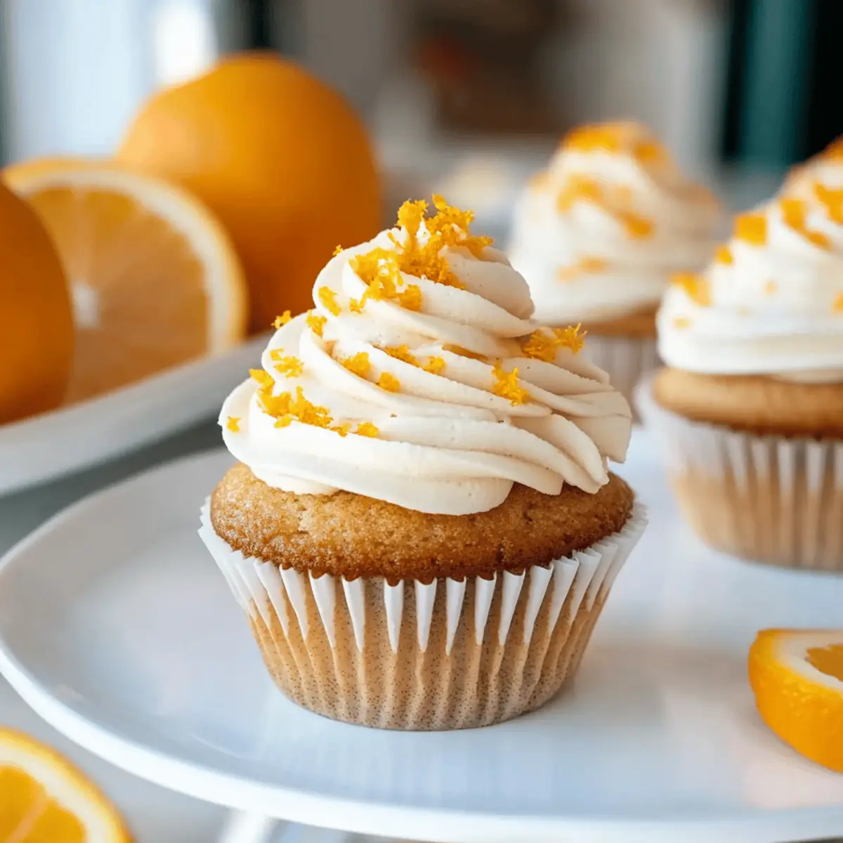 Spiced Orange Drizzle Cupcakes That Brighten Your Day
