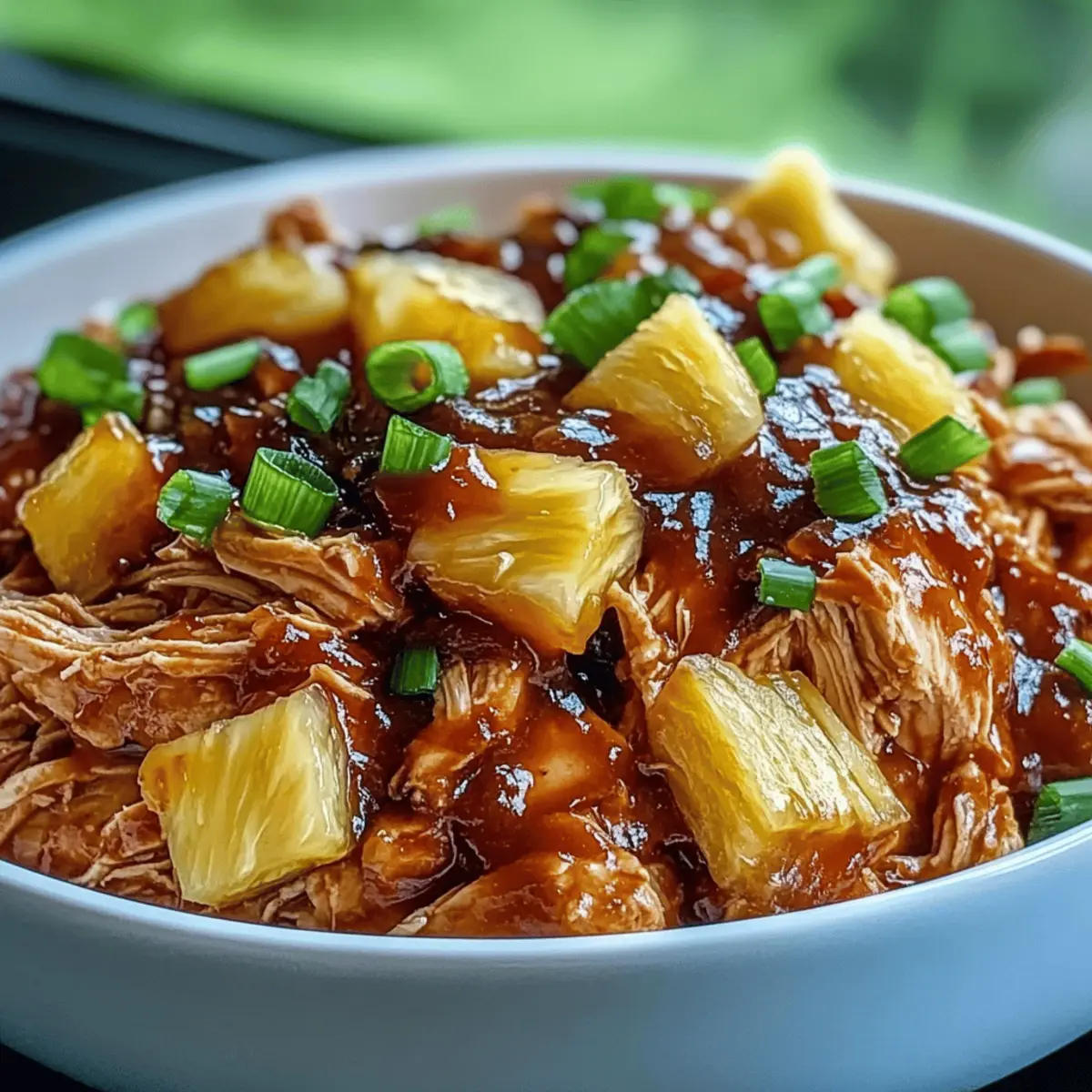 Crockpot Pineapple BBQ Chicken for Effortless Weeknight Bliss