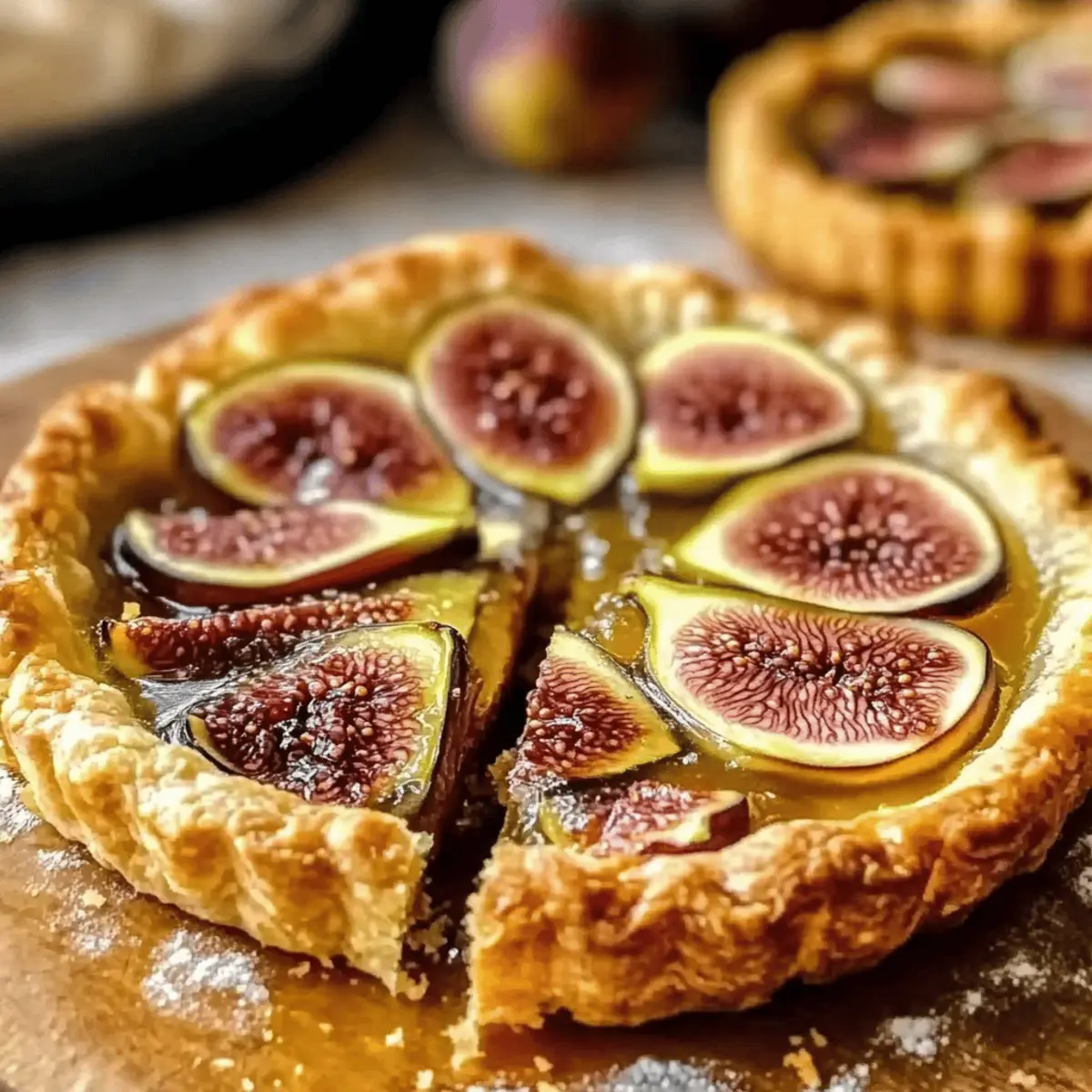 Irresistible Fresh Fig and Honey Tart for Effortless Indulgence