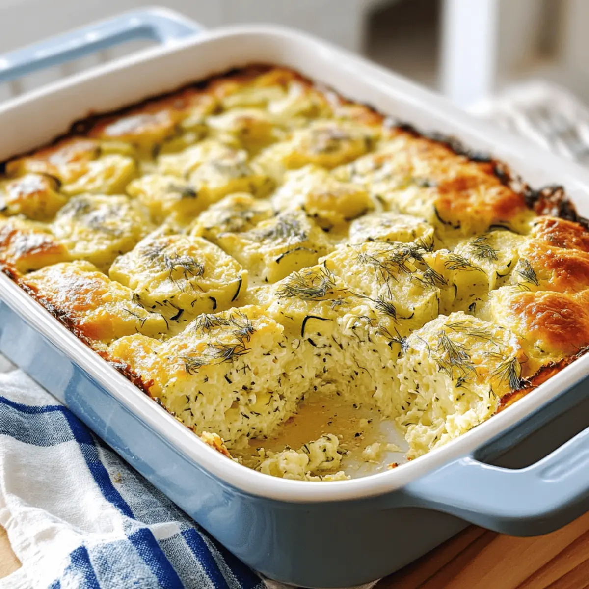 Simple Zucchini Dill Casserole for a Cozy Family Feast