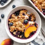 Blueberry Peach Crumble