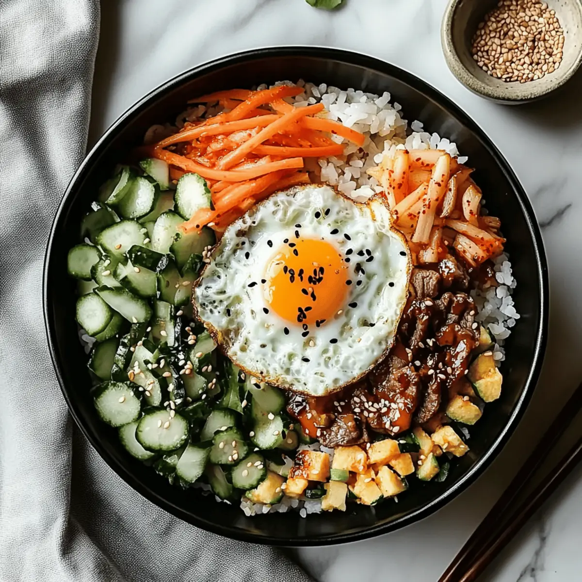 Korean Bibimbap: Your Customizable Comfort Food Delight