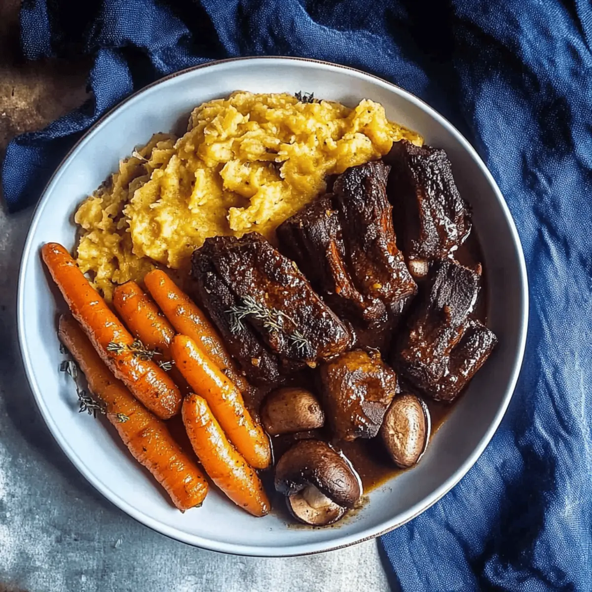Super Tender Crockpot Beef Short Ribs