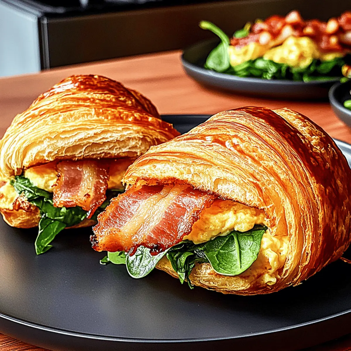 Mouthwatering Croissant Breakfast Sandwich for Ultimate Mornings