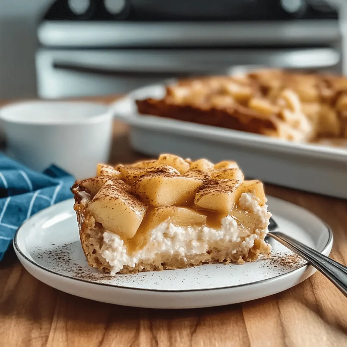 Comforting Apple Cinnamon Cottage Cheese Bake for Busy Mornings