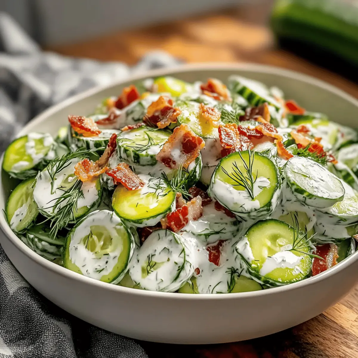 Cucumber Ranch Crack Salad: Your Must-Have Summer Side Dish