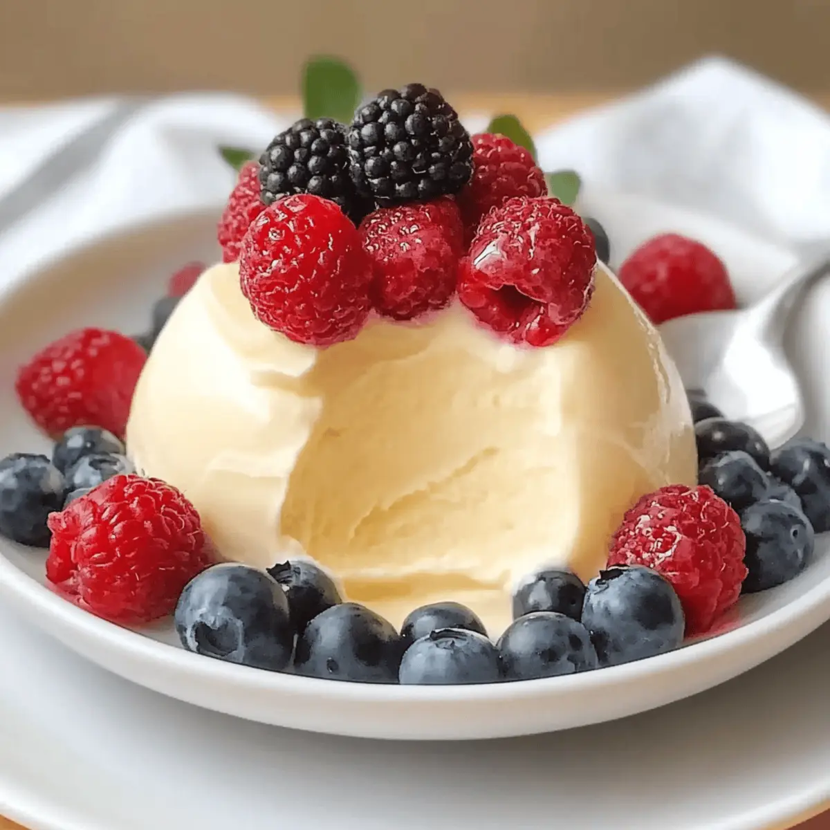 Decadent Bavarian Cream and Berries for Effortless Elegance