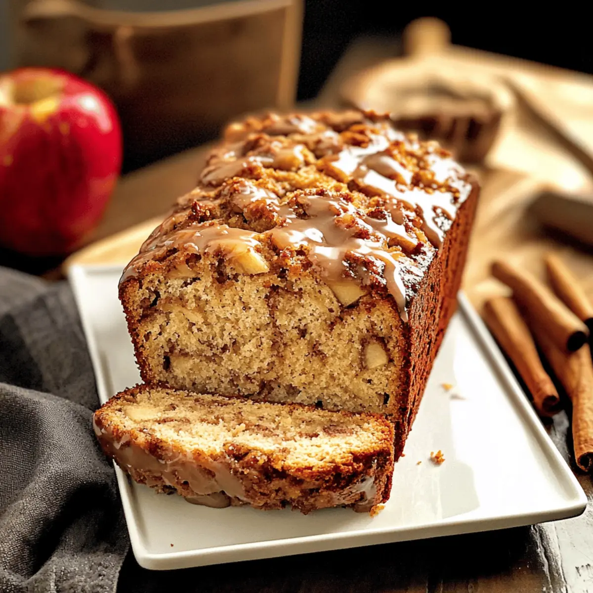 Moist and Sweet Cinnamon Apple Bread to Delight Your Day