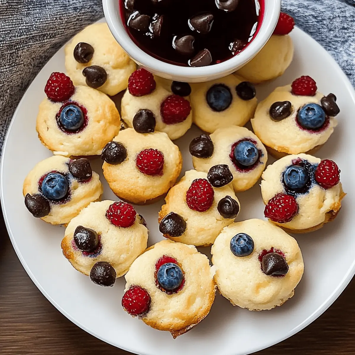 Mini Muffin Pancake Bites: Fluffy Morning Bliss Awaits