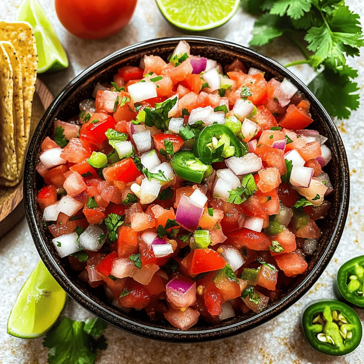 Pico de Gallo: Fresh Salsa with a Zesty Garlic Twist